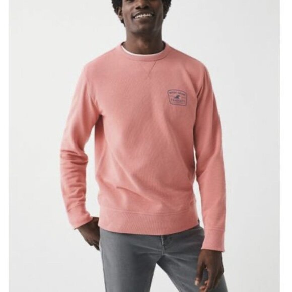 Faherty Amagansett Terry Crewneck Sweatshirt in Faded Flag Size Small Limited Ed - Picture 1 of 11